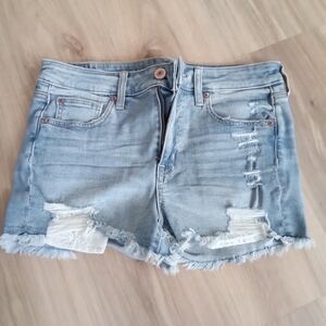American Eagle Outfitters Light Blue Jean Shorts